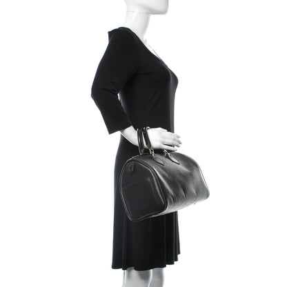 Louis Vuitton Epi Speedy 25 Black 2 of 13