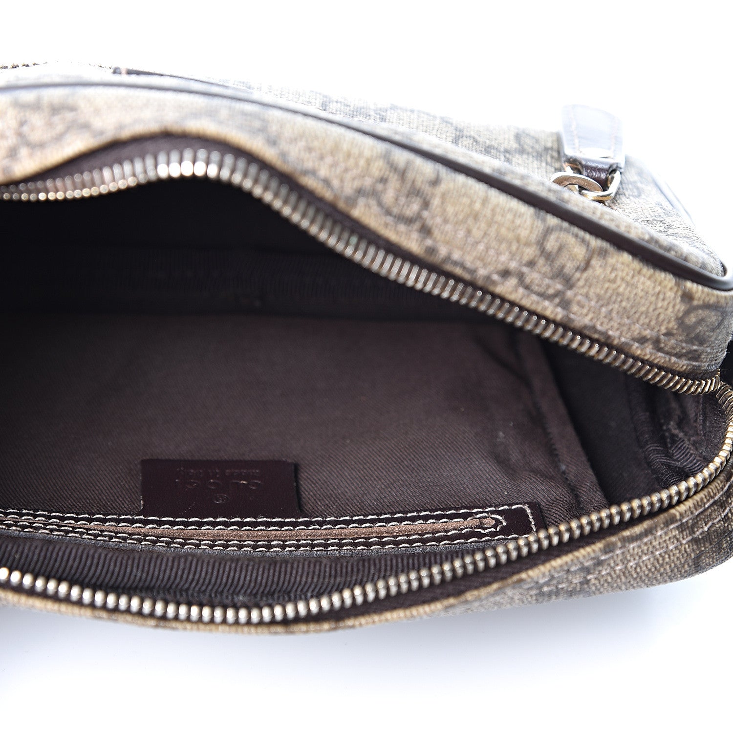 Gucci GG Plus Monogram Small Shoulder Bag Dark Brown 4 of 10