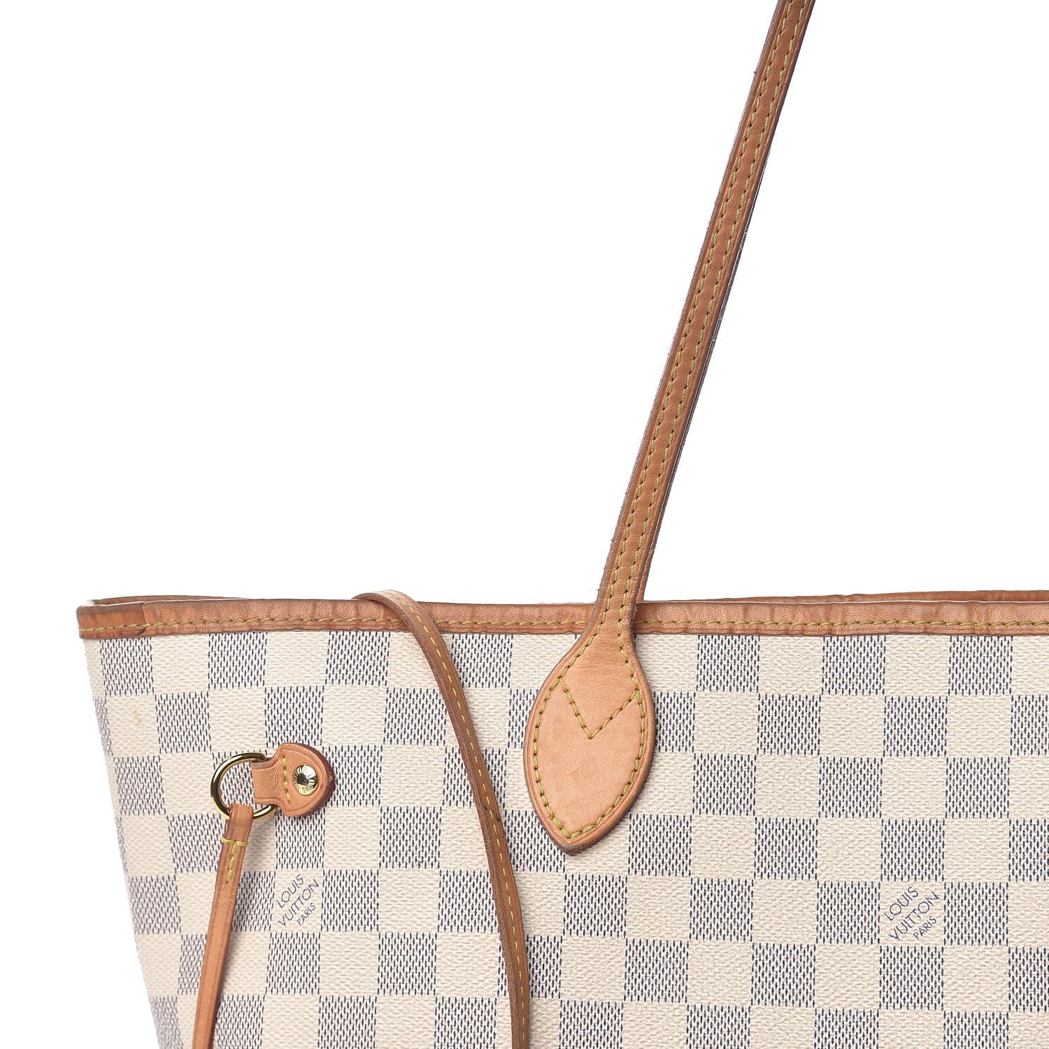 Louis Vuitton Damier Azur Neo Neverfull MM Rose Ballerine 31 of 31