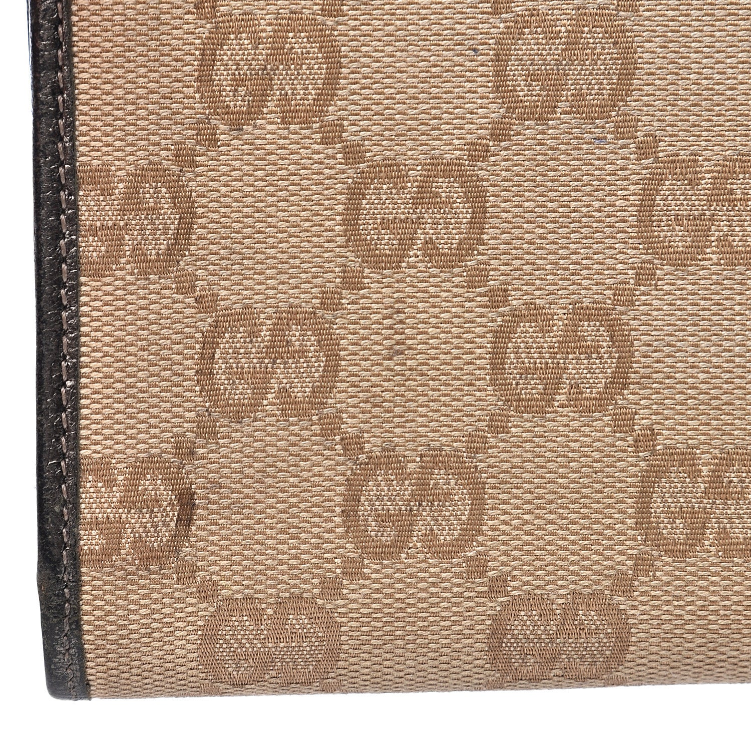Gucci Monogram Abbey Compact Wallet Dark Brown 9 of 11
