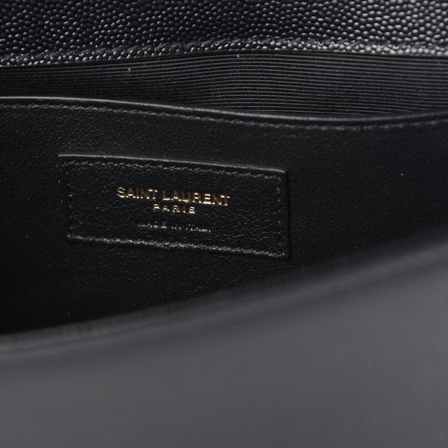 Saint Laurent Grain De Poudre Small Monogram Kate Satchel Black 6 of 11