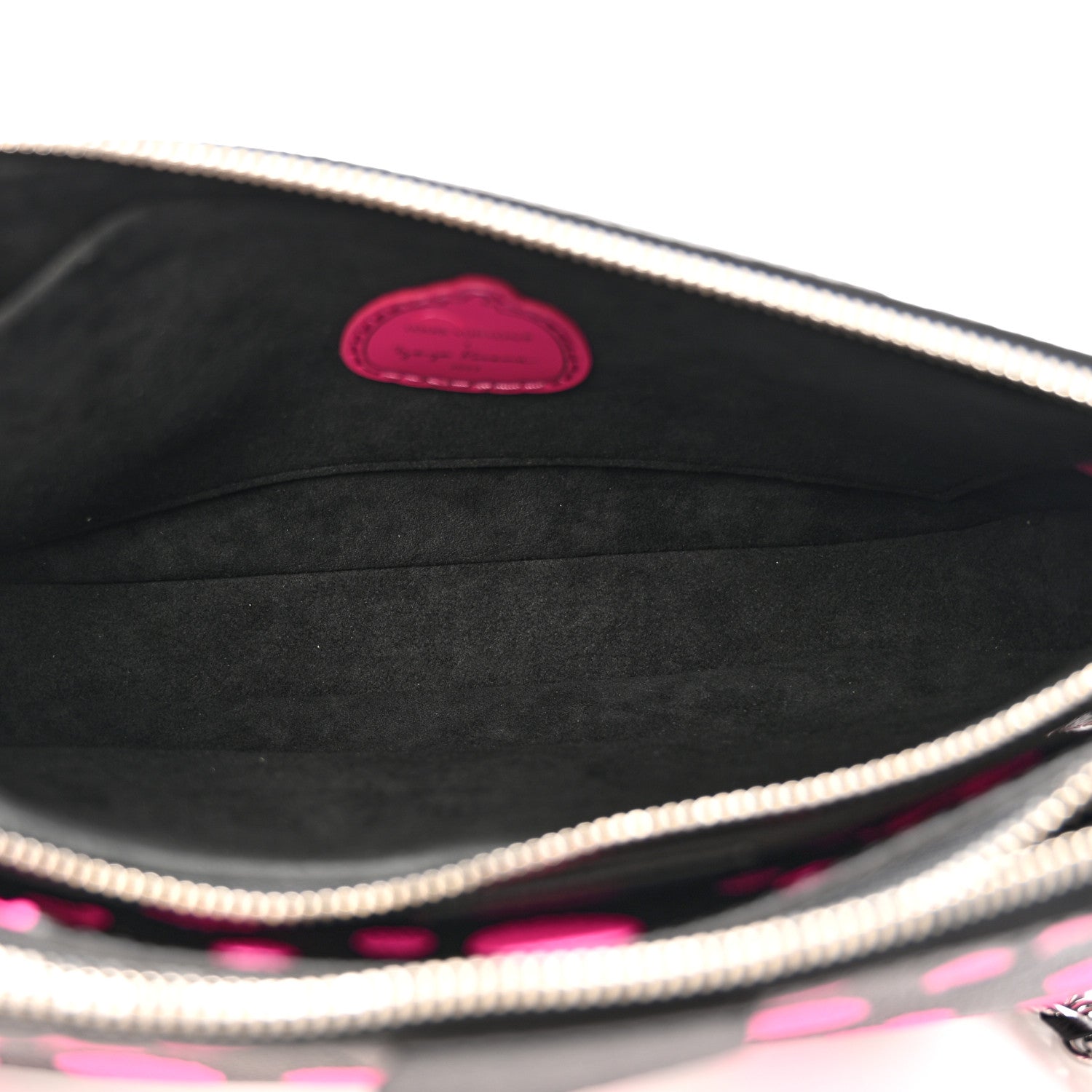 Louis Vuitton LV X YK Empreinte Multi Pochette Accessories Black Fuchsia 5 of 11