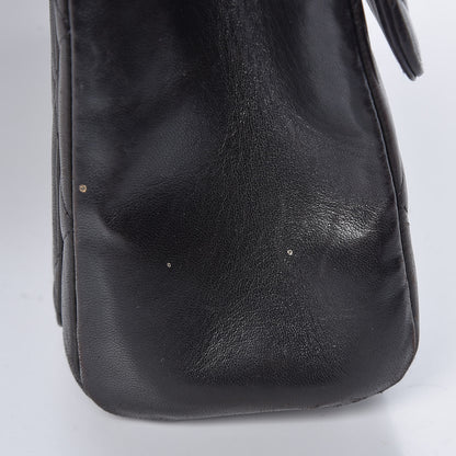 Chanel Lambskin Quilted Shoulder Bag Black 9 of 15