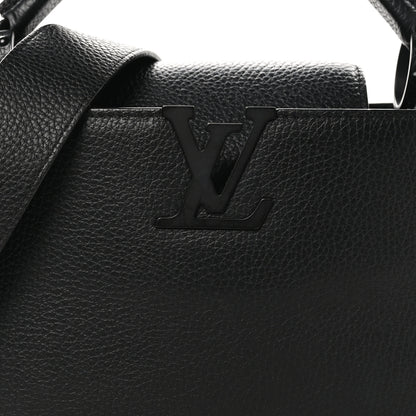 Louis Vuitton Taurillon Capucines BB Matte Black 8 of 10