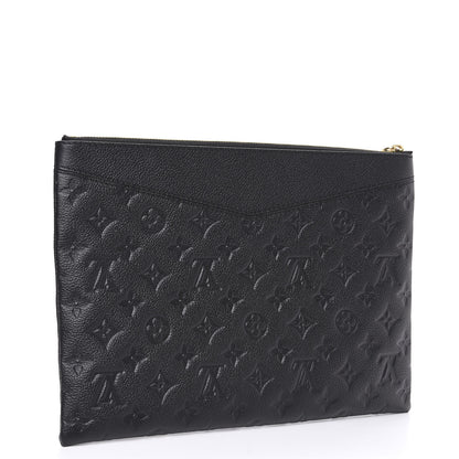 Louis Vuitton Empreinte Daily Pouch Black 2 of 6