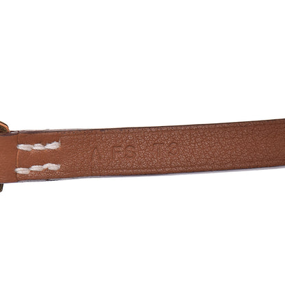 Hermes Swift Etrier Double Tour Bracelet T3 Gold 4 of 10