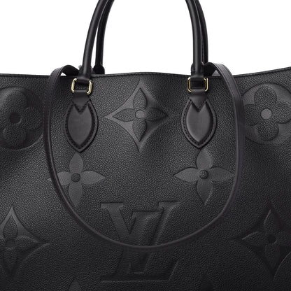 Louis Vuitton Empreinte Monogram Giant Onthego GM Black 10 of 10