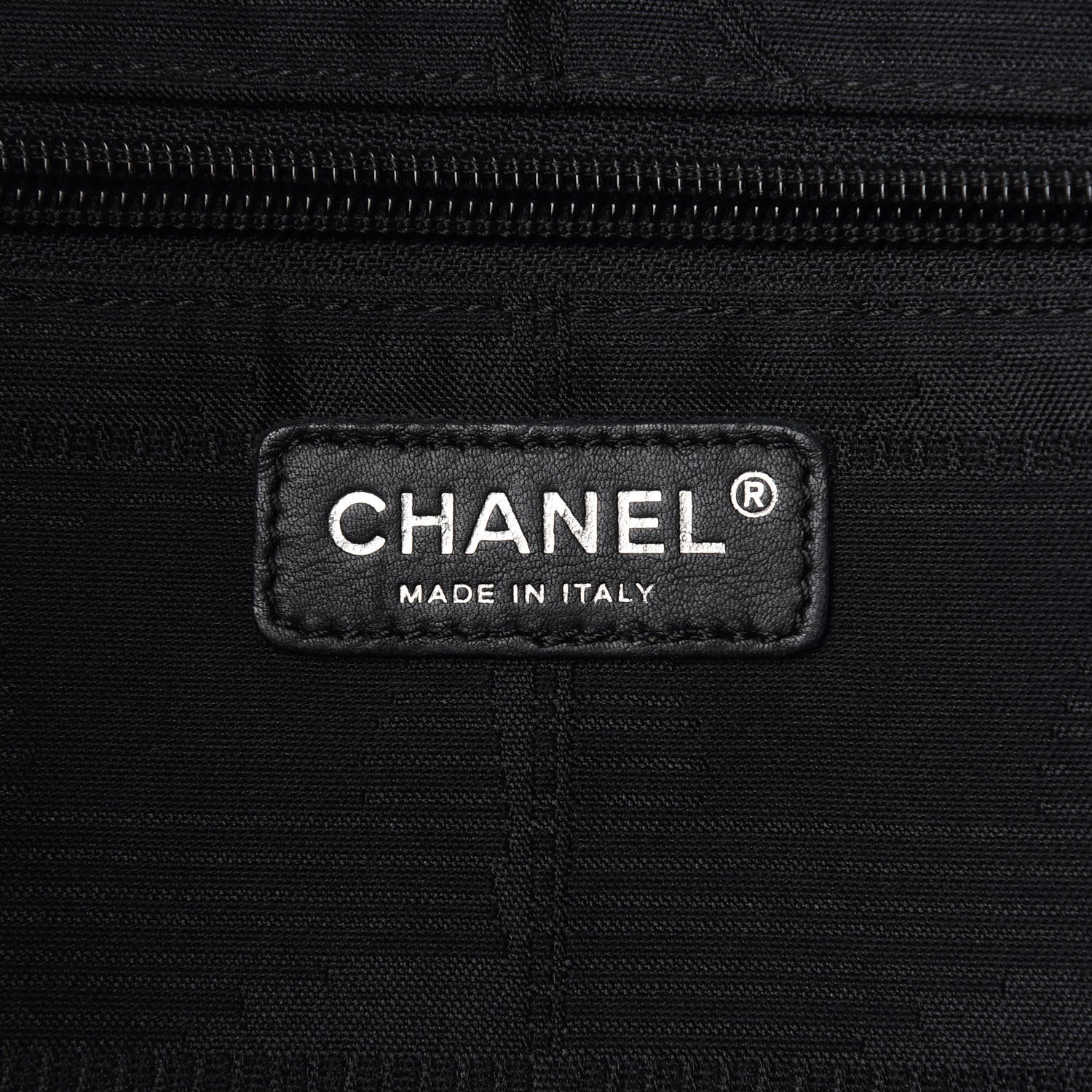 Chanel Nylon Medium Travel Tote Black 6 of 11
