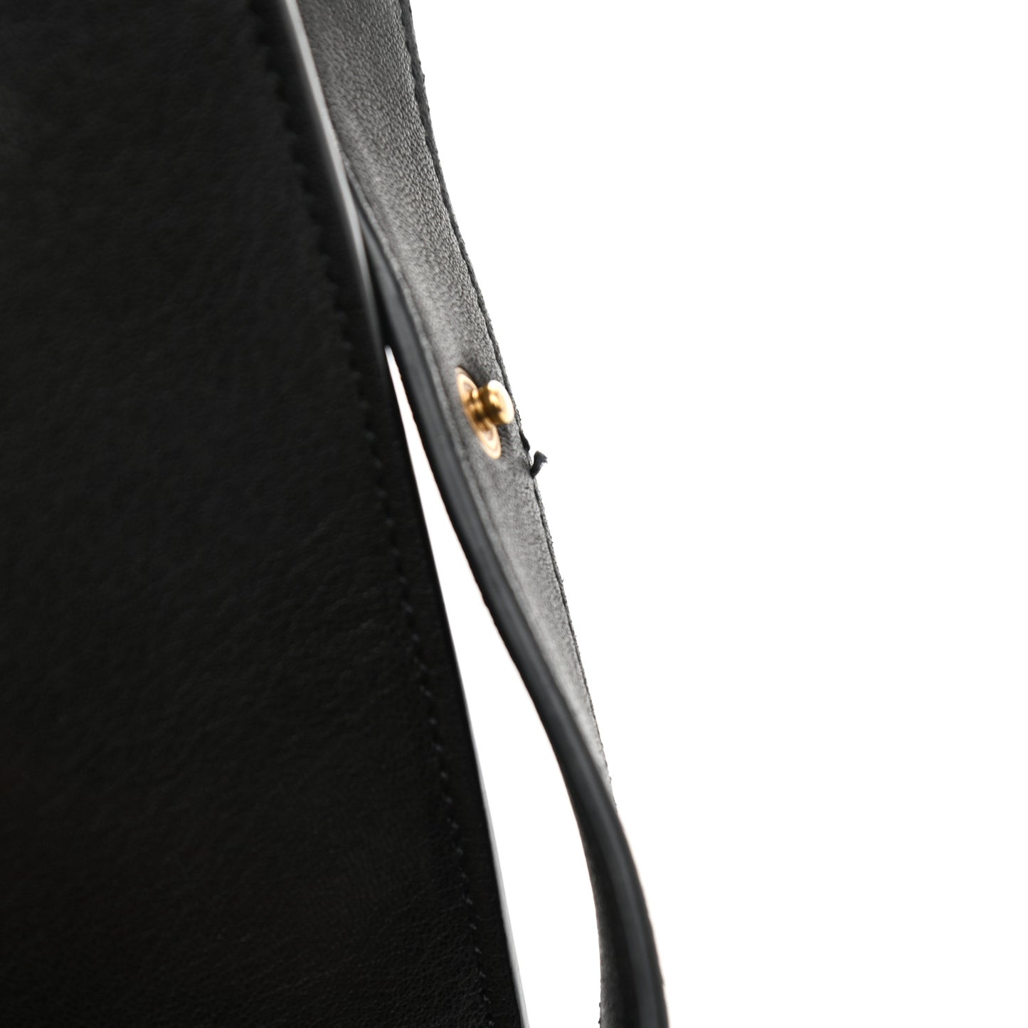 Lambskin Amalia Flap Shoulder Bag Black