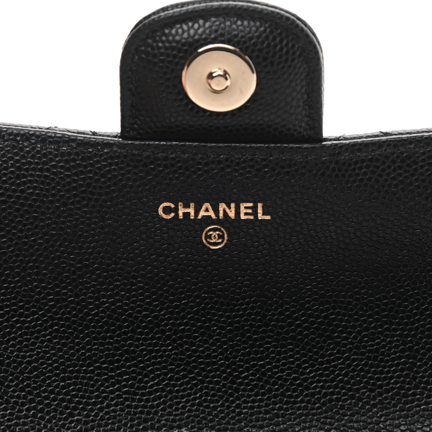 Chanel Caviar Quilted Glasses Case With Chain Black 6 of 12