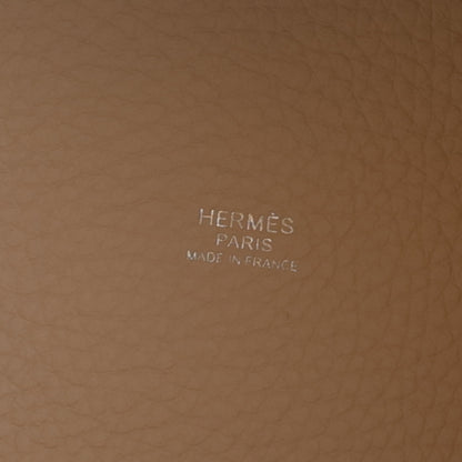 Hermes Taurillon Clemence Picotin Lock 22 MM Craie 6 of 10