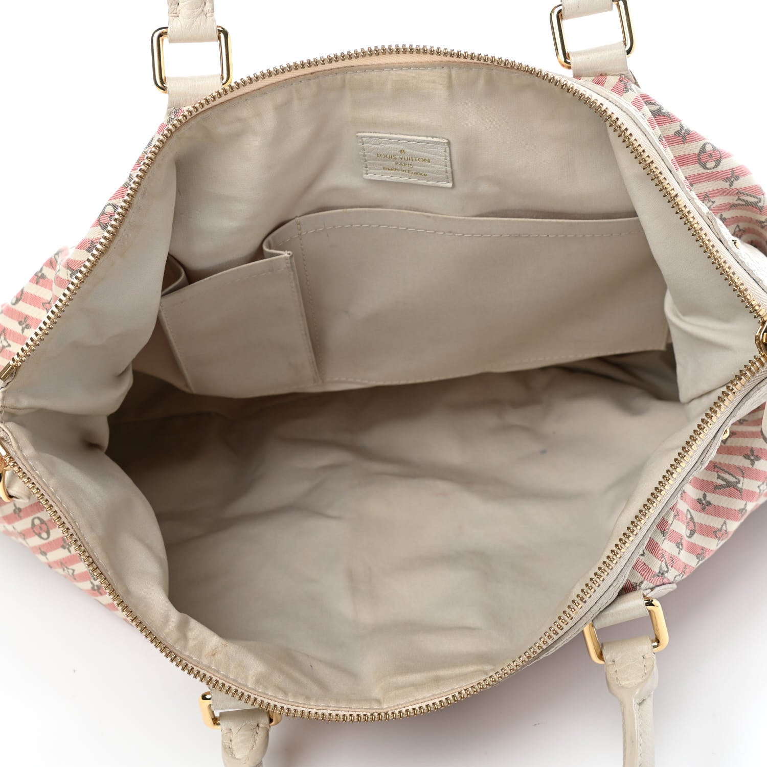 Louis Vuitton Mini Lin Croisette Marina GM Rouge 4 of 5
