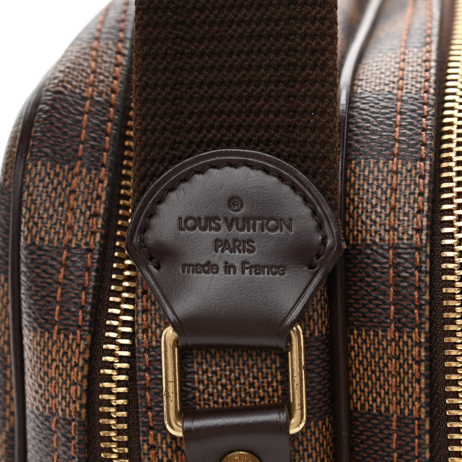 Louis Vuitton Damier Ebene Reporter PM 7 of 10