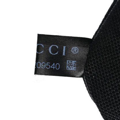 Gucci GG Supreme Monogram Appia Calfskin Web Briefcase Black 6 of 11