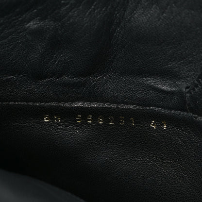Saint Laurent Calfskin Miles 30 Ankle Boots 41 Black 7 of 10