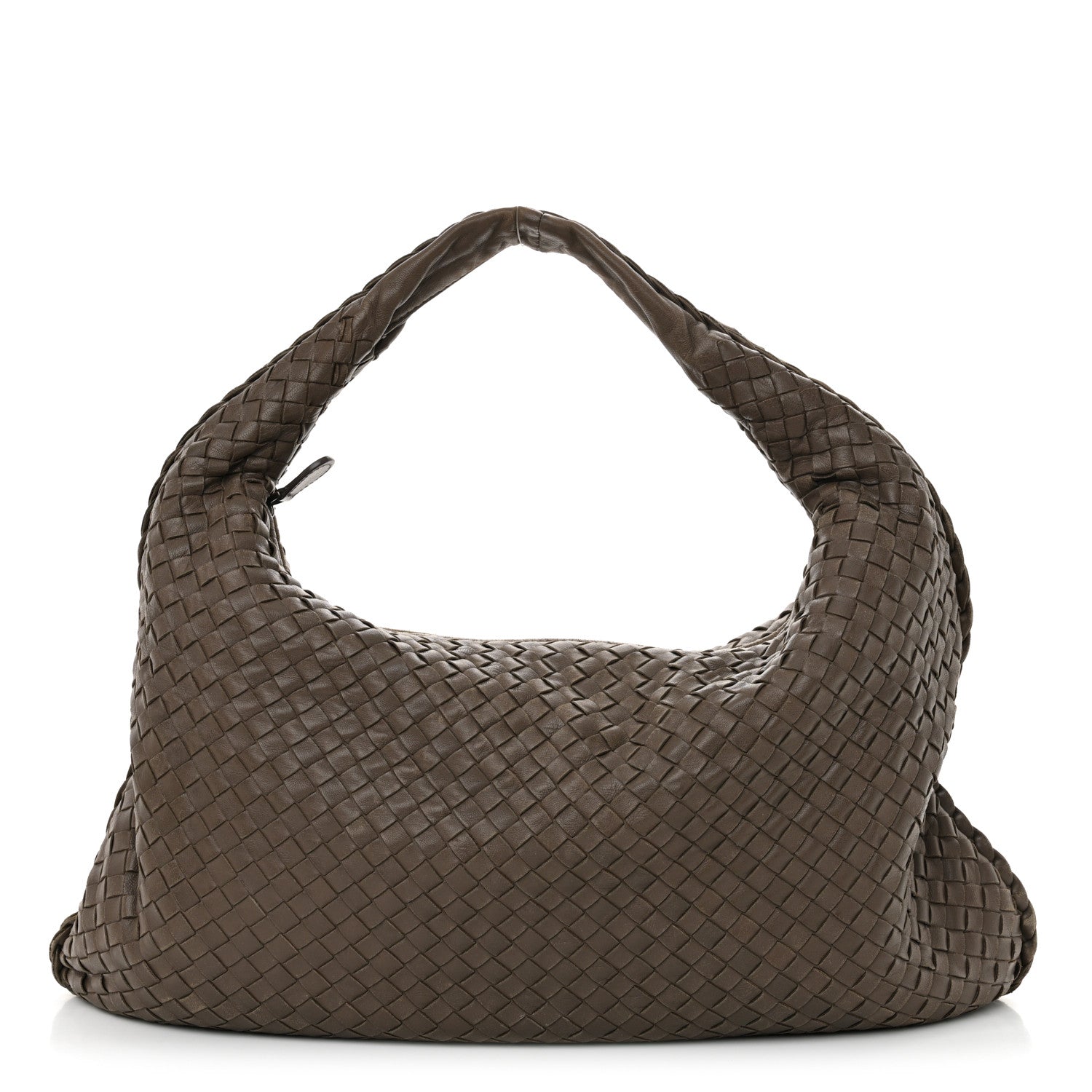 Bottega Veneta Nappa Intrecciato Large Veneta Hobo Fume 1 of 13