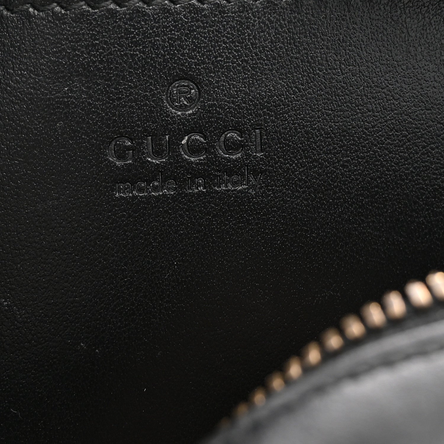 Gucci Calfskin Matelasse Small GG Marmont Chain Shoulder Bag Black 5 of 12