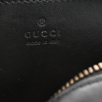 Gucci Calfskin Matelasse Small GG Marmont Chain Shoulder Bag Black 5 of 12