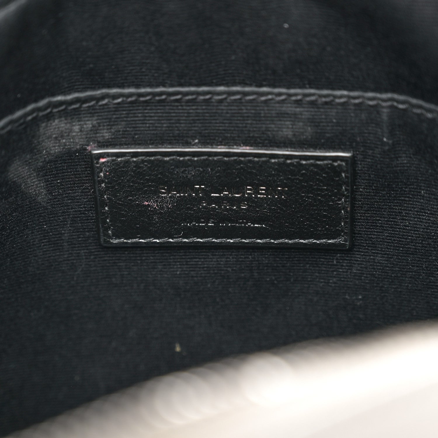 Saint Laurent Calfskin Matelasse Monogram Lou Camera Bag Granite 6 of 14