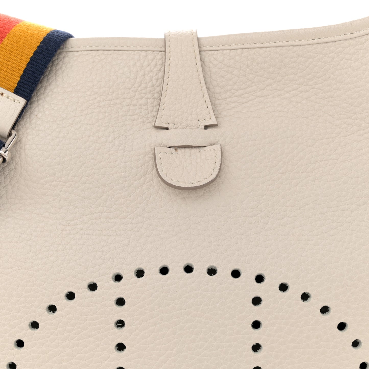 Taurillon Clemence Amazone Evelyne III PM Craie