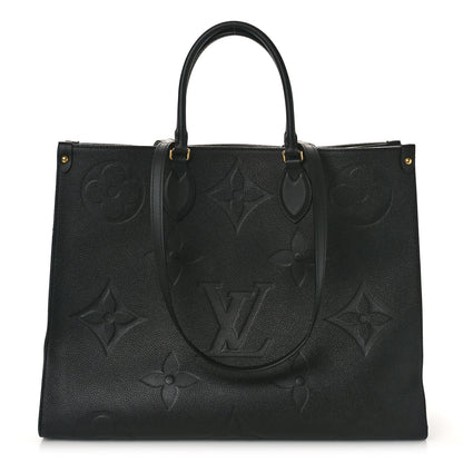 Louis Vuitton Empreinte Monogram Giant Onthego GM Black 1 of 8