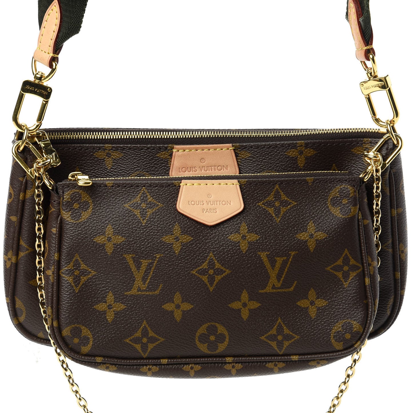 Monogram Multi Pochette Accessories Kaki