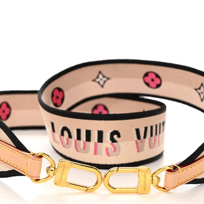 Louis Vuitton Jacquard Diane Shoulder Strap Black 3 of 3