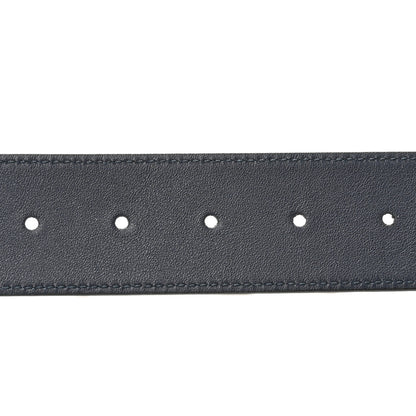 Gucci Moon Calfskin Nickel Double G 40mm Belt 75 30 Blue 4 of 6