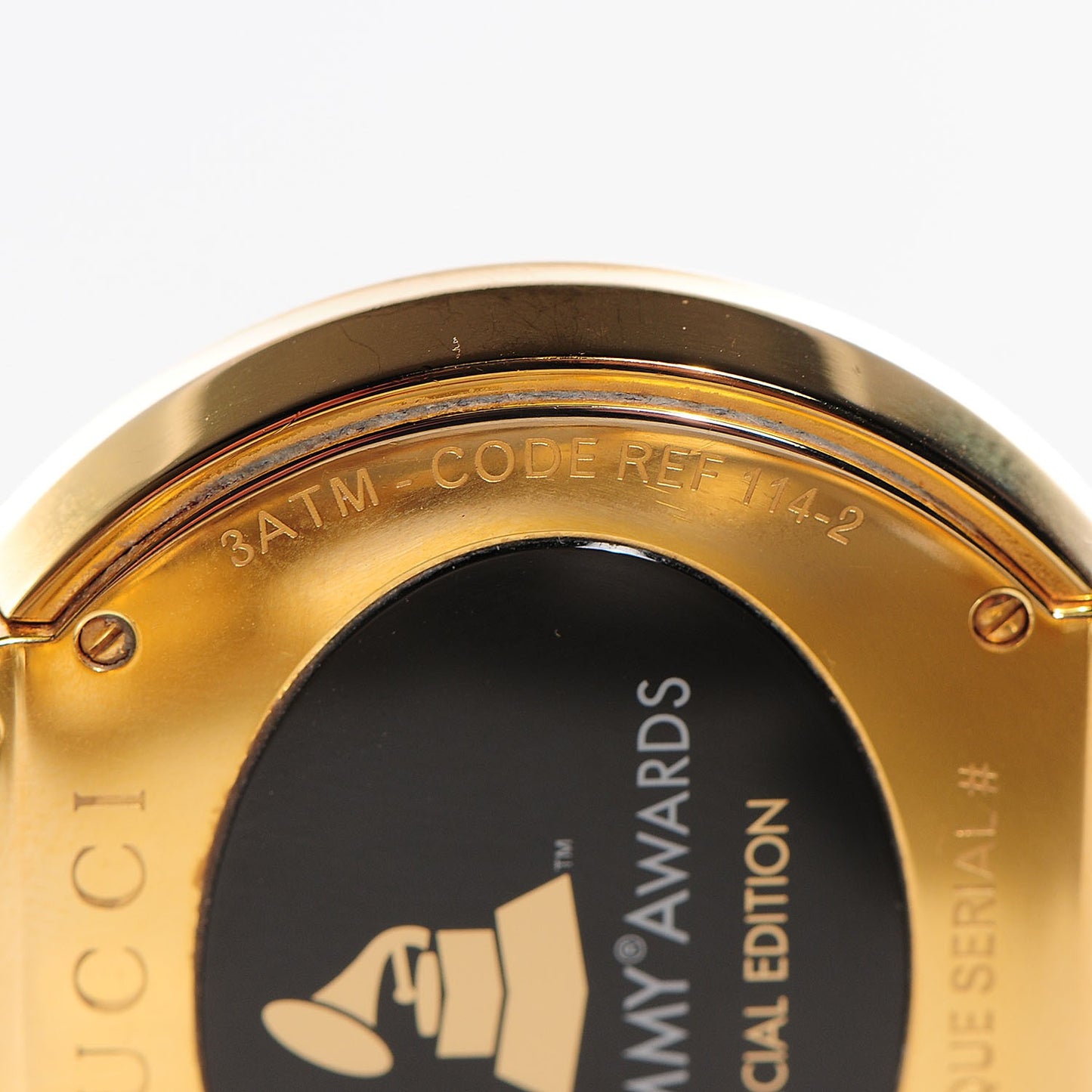 Stainless Steel Rubber 45mm Digital I-Gucci Guccissima Grammy Awards Watch