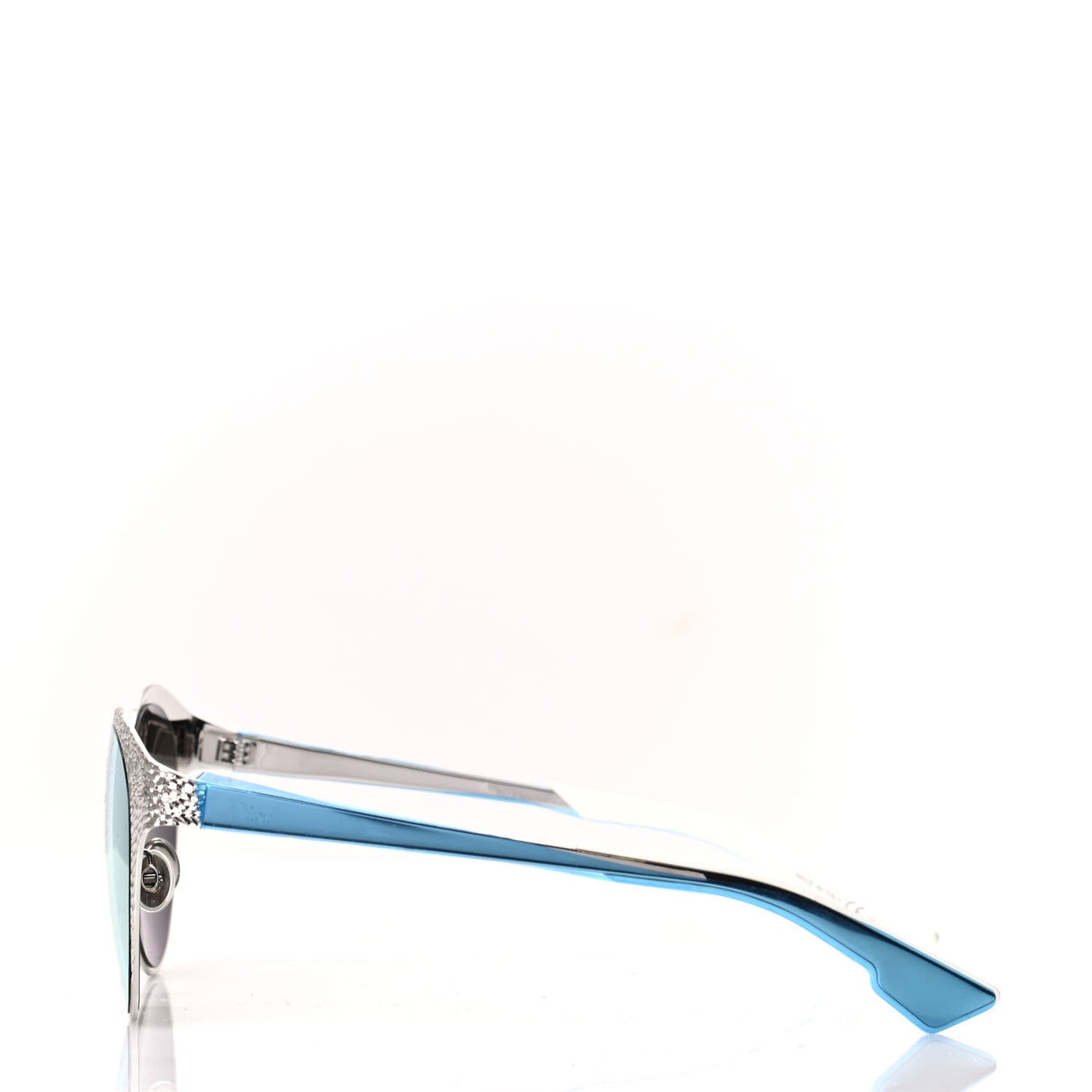 Christian Dior Metal Mirrored Unique Limited Edition Sunglasses Silver 3 of 8