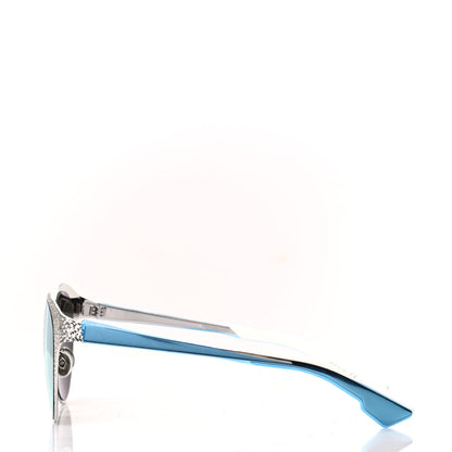 Christian Dior Metal Mirrored Unique Limited Edition Sunglasses Silver 3 of 8