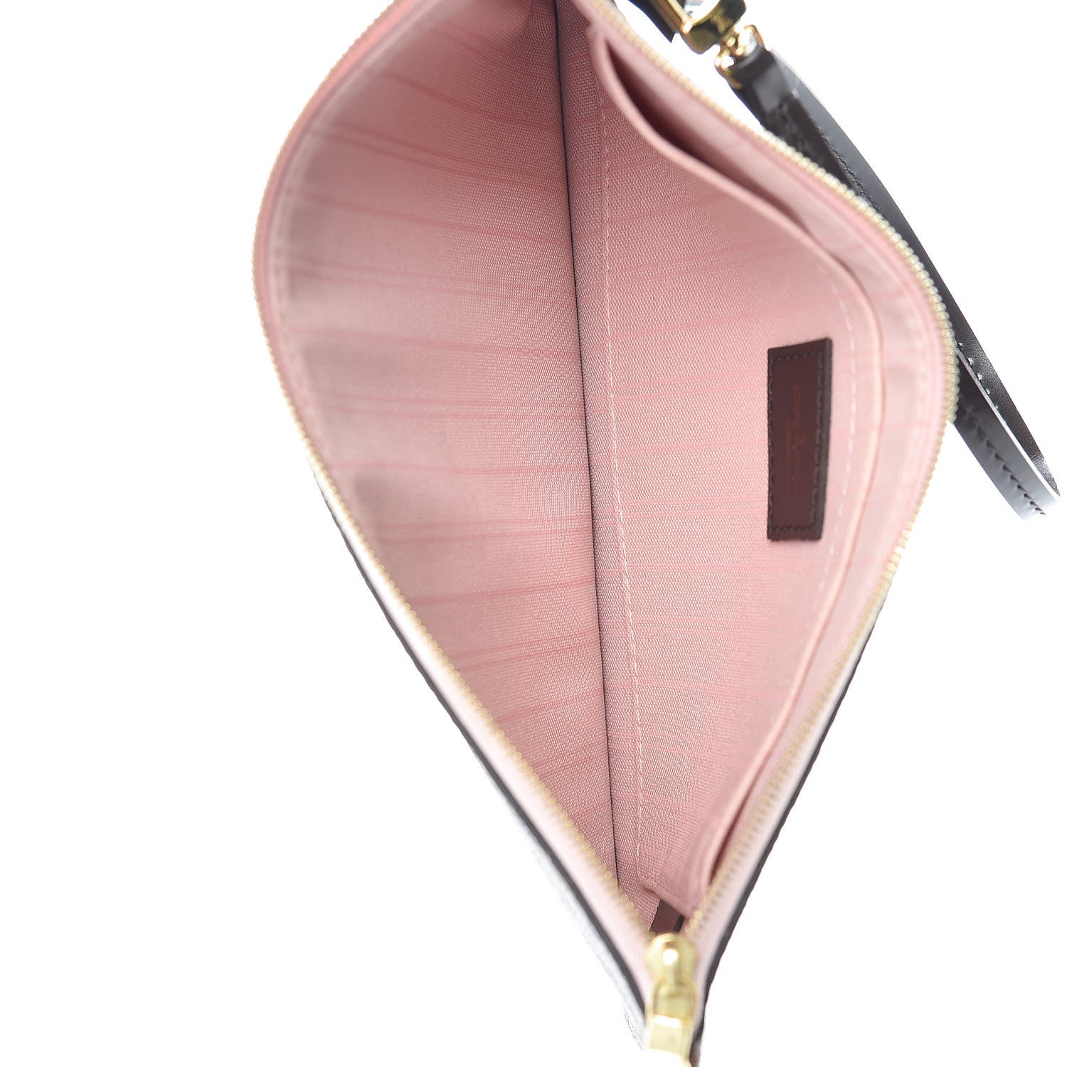 Louis Vuitton Damier Ebene Neverfull MM GM Pochette Rose Ballerine 5 of 8