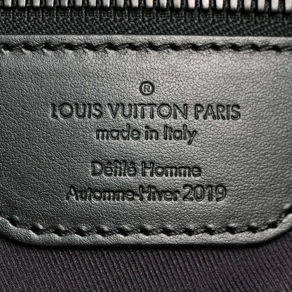 Louis Vuitton Lambskin Monogram Keepall Puffer XL Bandouliere 75 Black 5 of 11