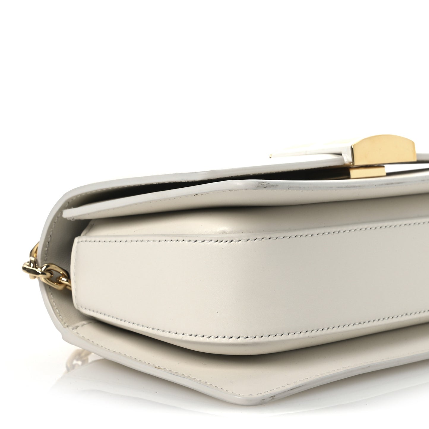 Calfskin Small 4G Sliding Chain Bag Ivory