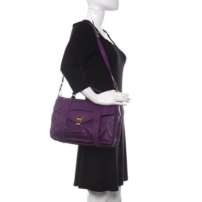 Proenza Schouler Lambskin Medium PS1 Satchel Veruca Salt 2 of 9
