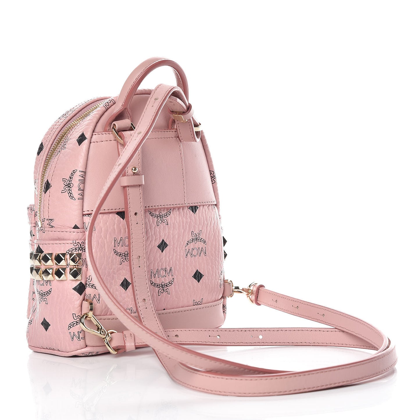 Visetos Side Stud X- Mini Stark Backpack Pink
