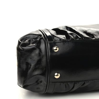 Gucci Dialux Pop Bamboo Top Handle Tote Black 8 of 9