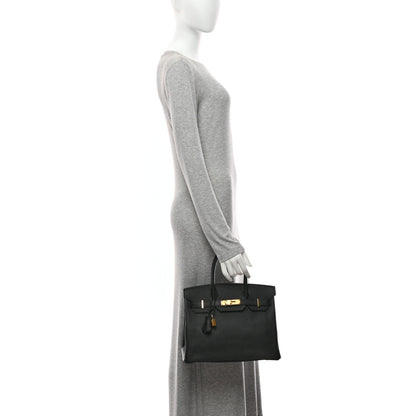 Hermes Epsom BIRKIN 30 Black 11 of 11