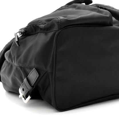 Prada Nylon Vela Large Backpack Black 9 of 10