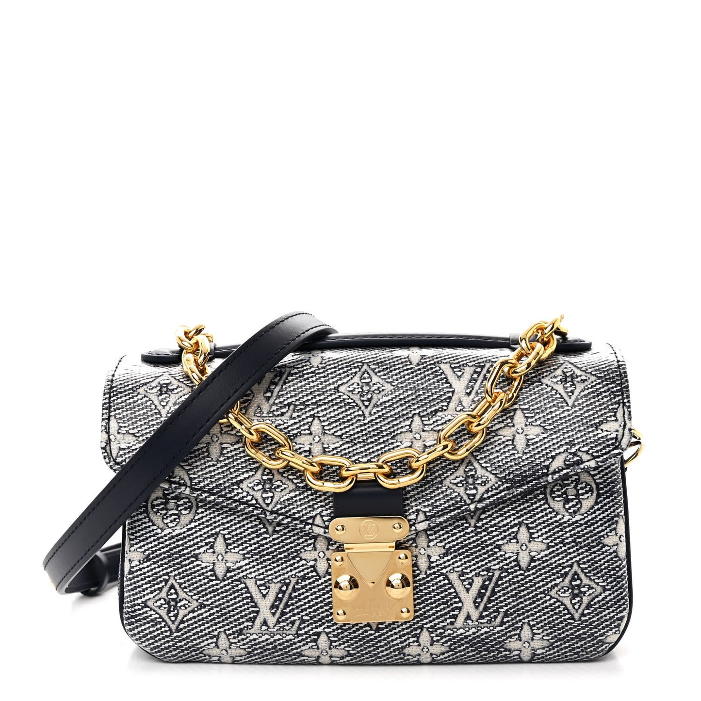 Monoglam Pochette Metis East West Blue