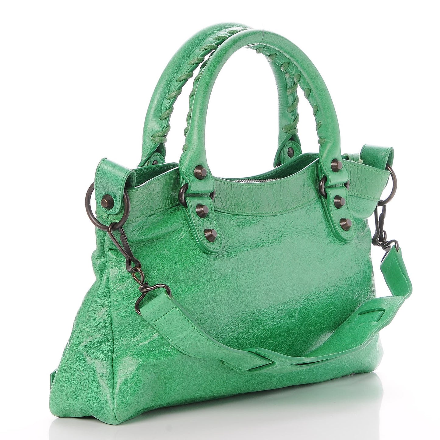 Agneau Classic Hardware First Vert Poker