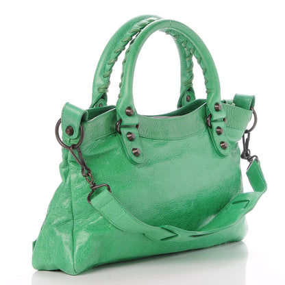 Balenciaga Agneau Classic Hardware First Vert Poker 4 of 10
