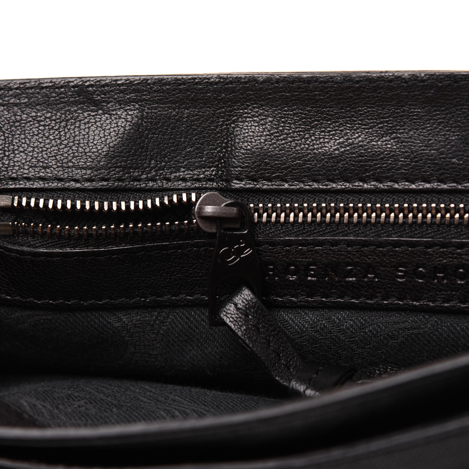 Proenza Schouler Lambskin PS1 Pochette Clutch Black 9 of 17