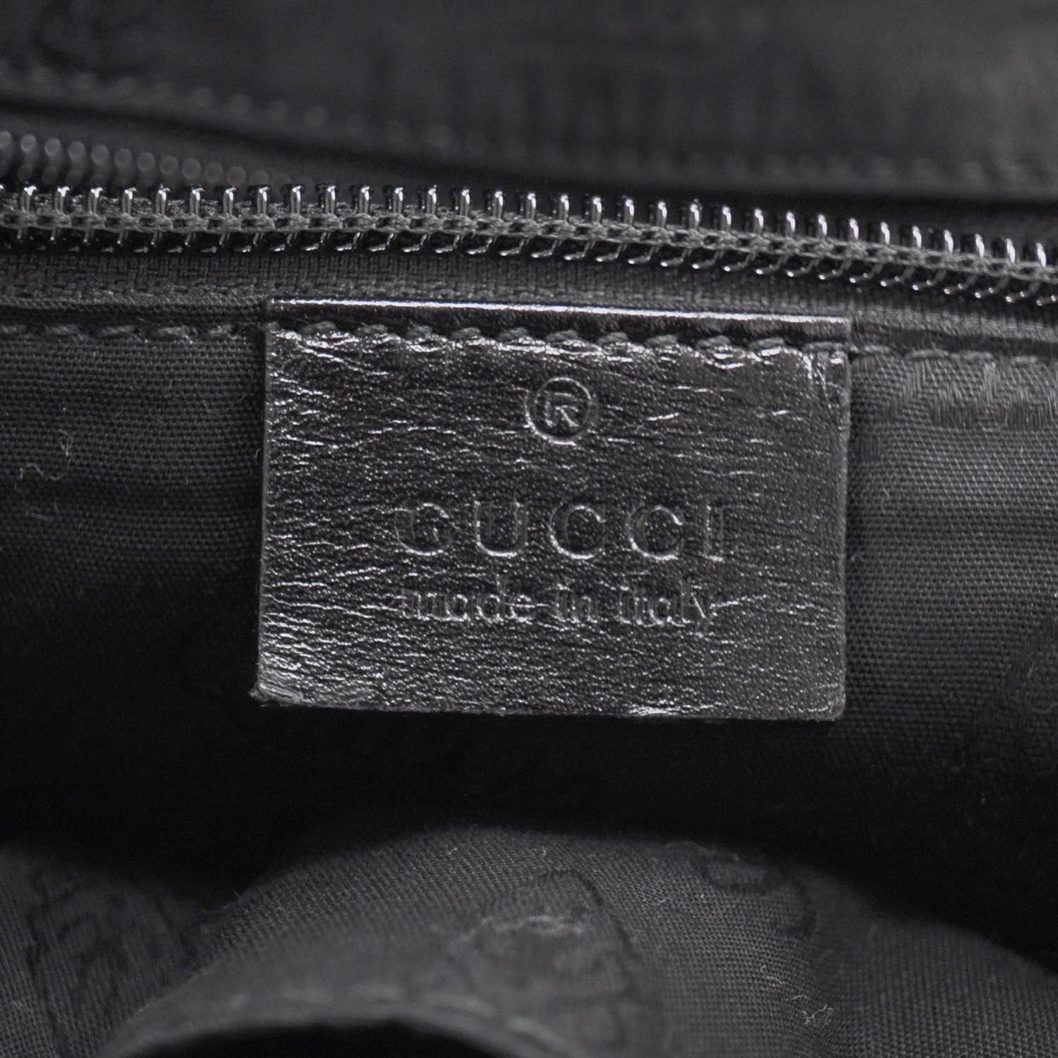 Gucci Imprime Monogram Medium Messenger Bag Black 9 of 9