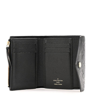 Louis Vuitton Empreinte Victorine Wallet Black 5 of 10