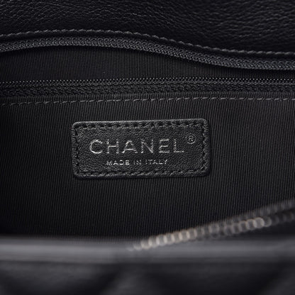 Chanel Caviar Quilted Large Casual Pocket Tote Black 7 of 8