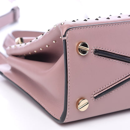 Valentino Garavani Calfskin Studded Small Joylock Satchel Lipstick 8 of 16