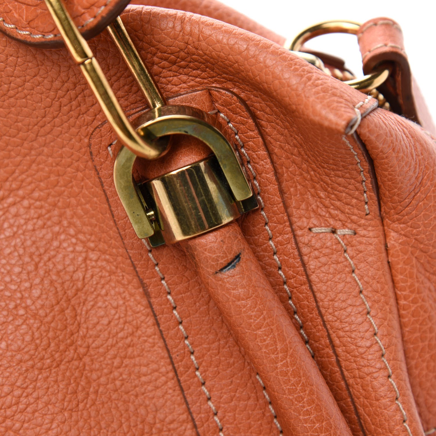 Chloe Calfskin Medium Paraty Suntan 8 of 13