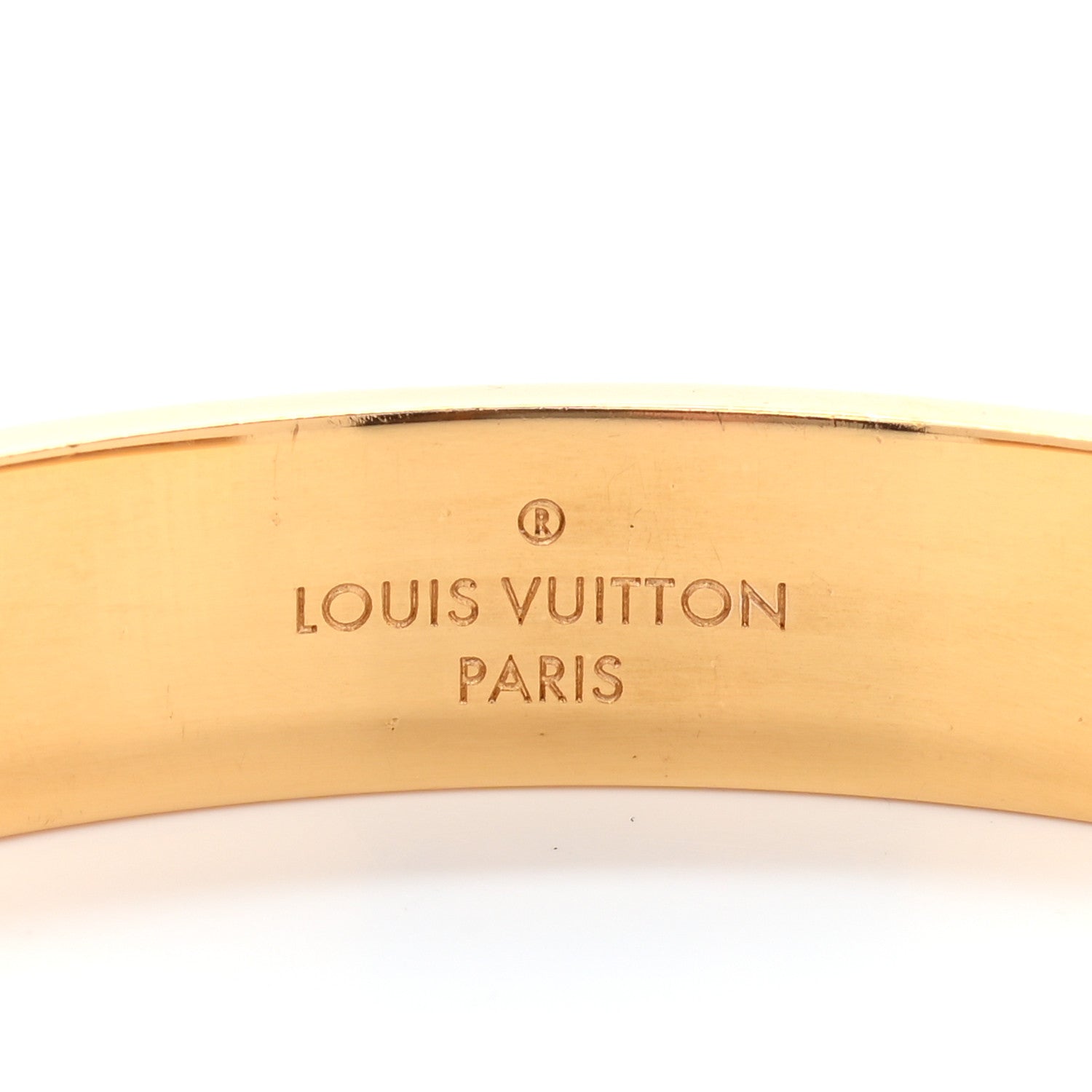 Louis Vuitton Palladium Monogram Nanogram Cuff S 4 of 6