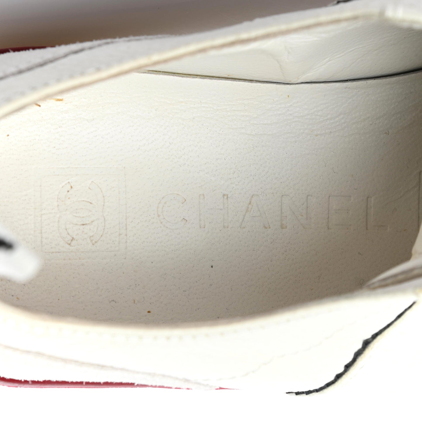 Calfskin Fringe Golf Tennis 37.5 White